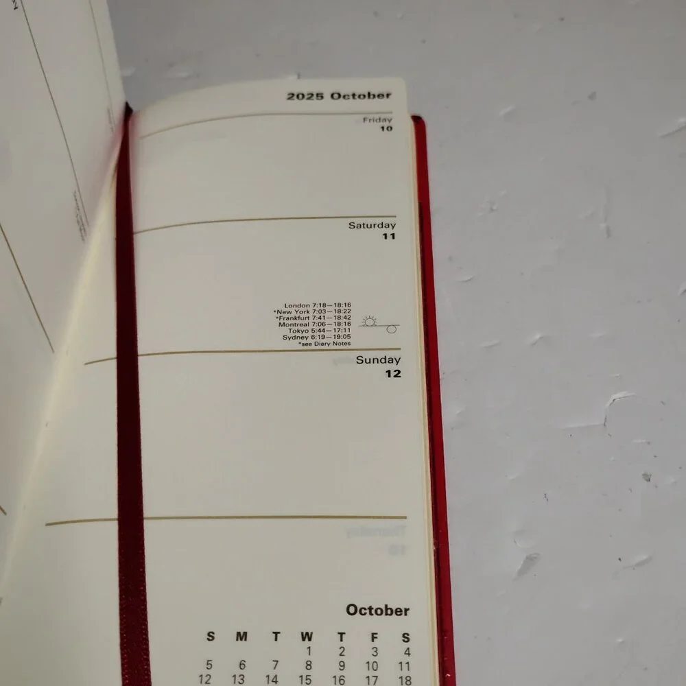 Letts Of London Weekly Planner 2025
